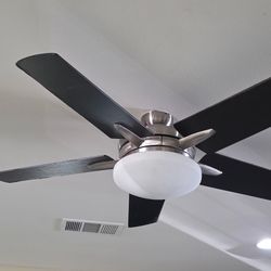 Brown Espresso Fan: Good Condition With Remote