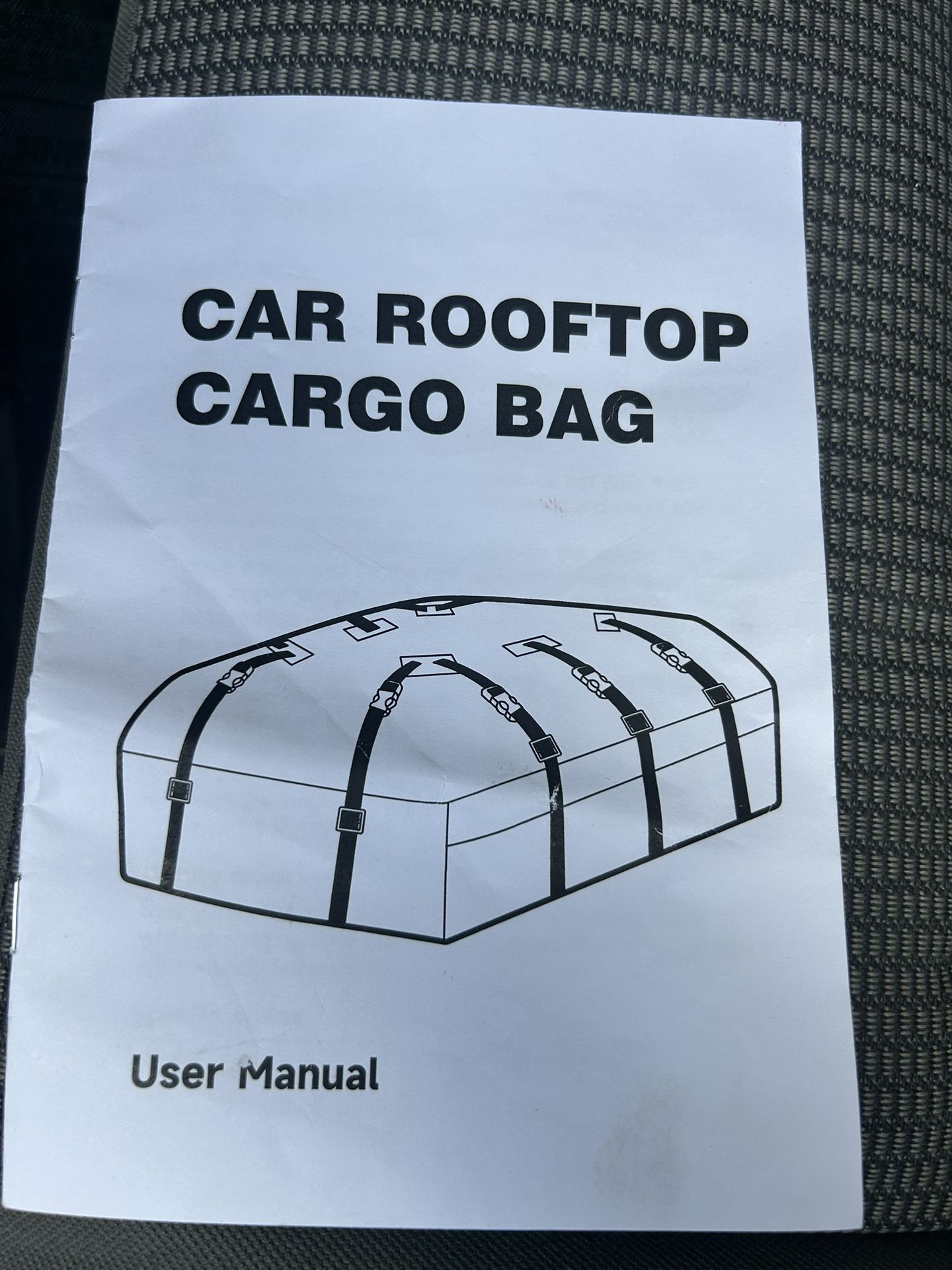 Car Rooftop Cargo Bag