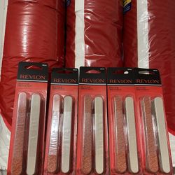 5 Packs Of NEW Revlon Emery Boards 