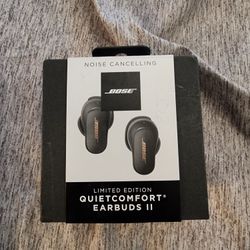 Bose QuietComfort II + HARDSHELL CASE (BLUE)