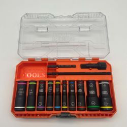 Klein Tools 65239 KNECT Flip-20 Deep Impact Socket Set