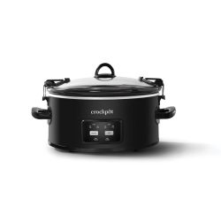 Crock-Pot 6qt Programmable Cook & Carry Slow Cooker Black