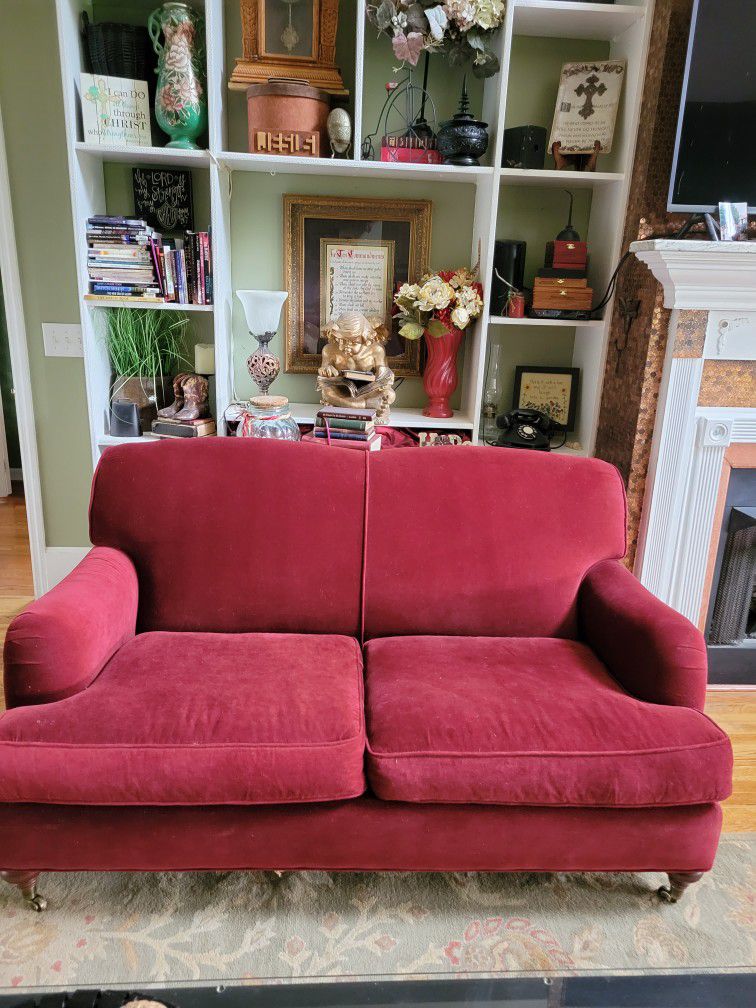 Cinnamon RED Sofa Reduced