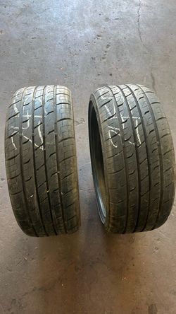 Two 245/35/20 tires