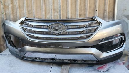 2017-2018 Hyundai Santa Fe Front Bumper Cover OEM