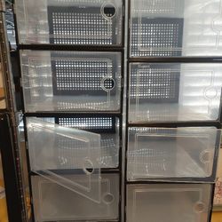 Stackable Shoe Display Boxes