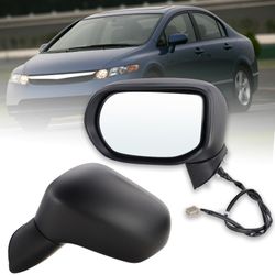 2006 To 2011 Honda Civic Left Drive Side Mirror 