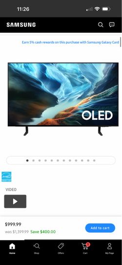 Samsung Oled 42 inch s90h 2026 New sealed