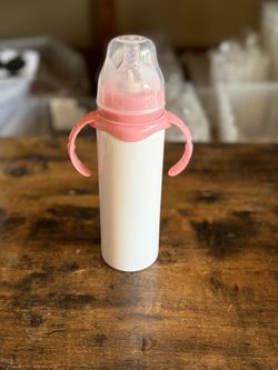 8 Oz Sublimation Baby Bottle