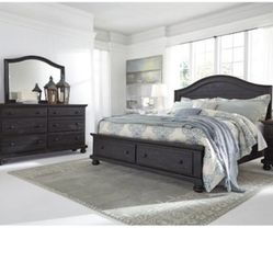 Ashley furniture Sharlowe-Charcoal Bedroom Set 
