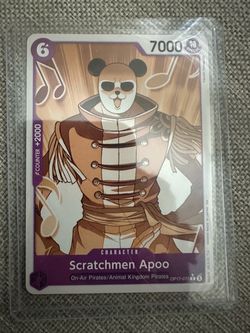 One Piece TCG - Scratchmen Apoo OP17-070 C* Pandaman Alt Art - World's Strongest Warriors