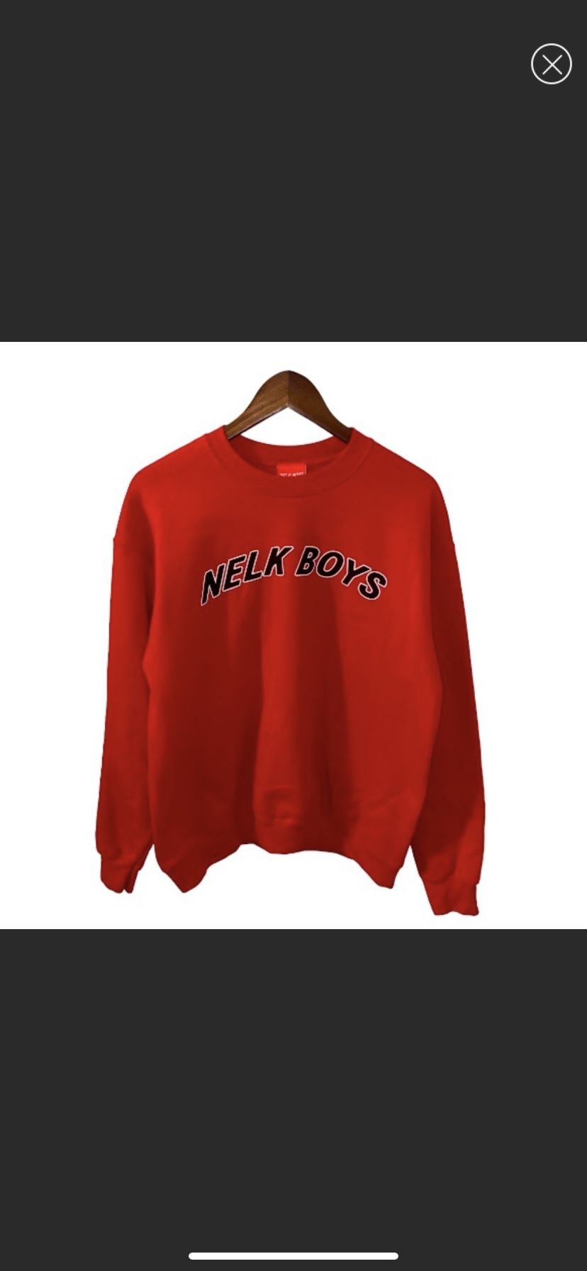 Full Send by Nelk Crewneck,All Products : American Fashion Style Bags On Sale