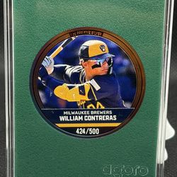 William Contreras 2024 MLB Mint Trading Coin – Niue – NZ Mint – COA – Limited Issue