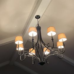 Wrought Iron Chandelier