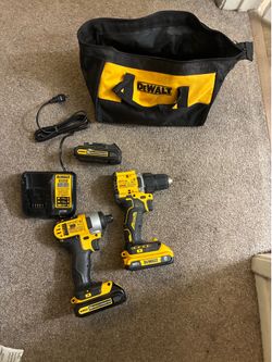 Deealt drill/ driver and impact set