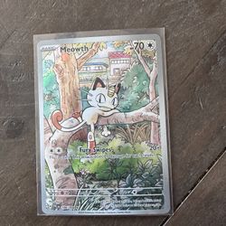 Pokémon Meowth Illustration Rare