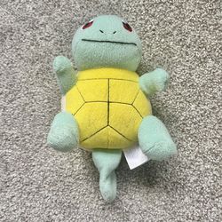 Pokémon Squirtle Plush Stuffed Animal Tomy Nintendo