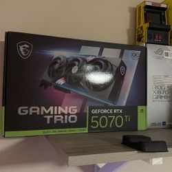 Msi trio 5070 ti great condition like new