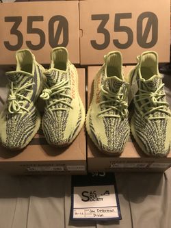 Adidas Yeezy Boost 350 v2 frozen yellow sz 10.5
