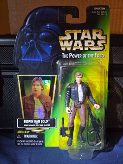 Star Wars Kenner The Power of the Force Bespin Han Solo Action Figure
