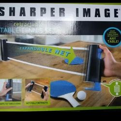 Sharper Image Retractable Table Tennis Set.... CHECK OUT MY PAGE FOR MORE ITEMS