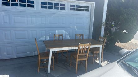 Table and chair