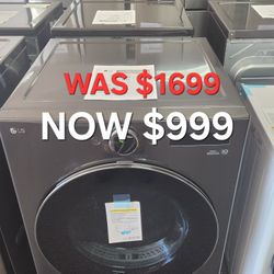 7.8 cu. ft, Dual Heat Pump ventless Electric
Dryer with DirectDrive Motor, 6 Motion and
Al Sensor Dry in Graphite Steel