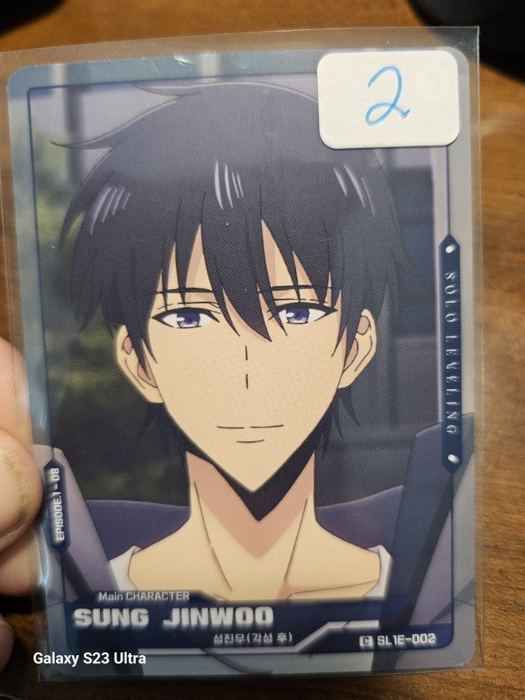 Sung Jinwoo #2 Card – Monarch of Shadows Rises Again! Solo Leveling Hit!