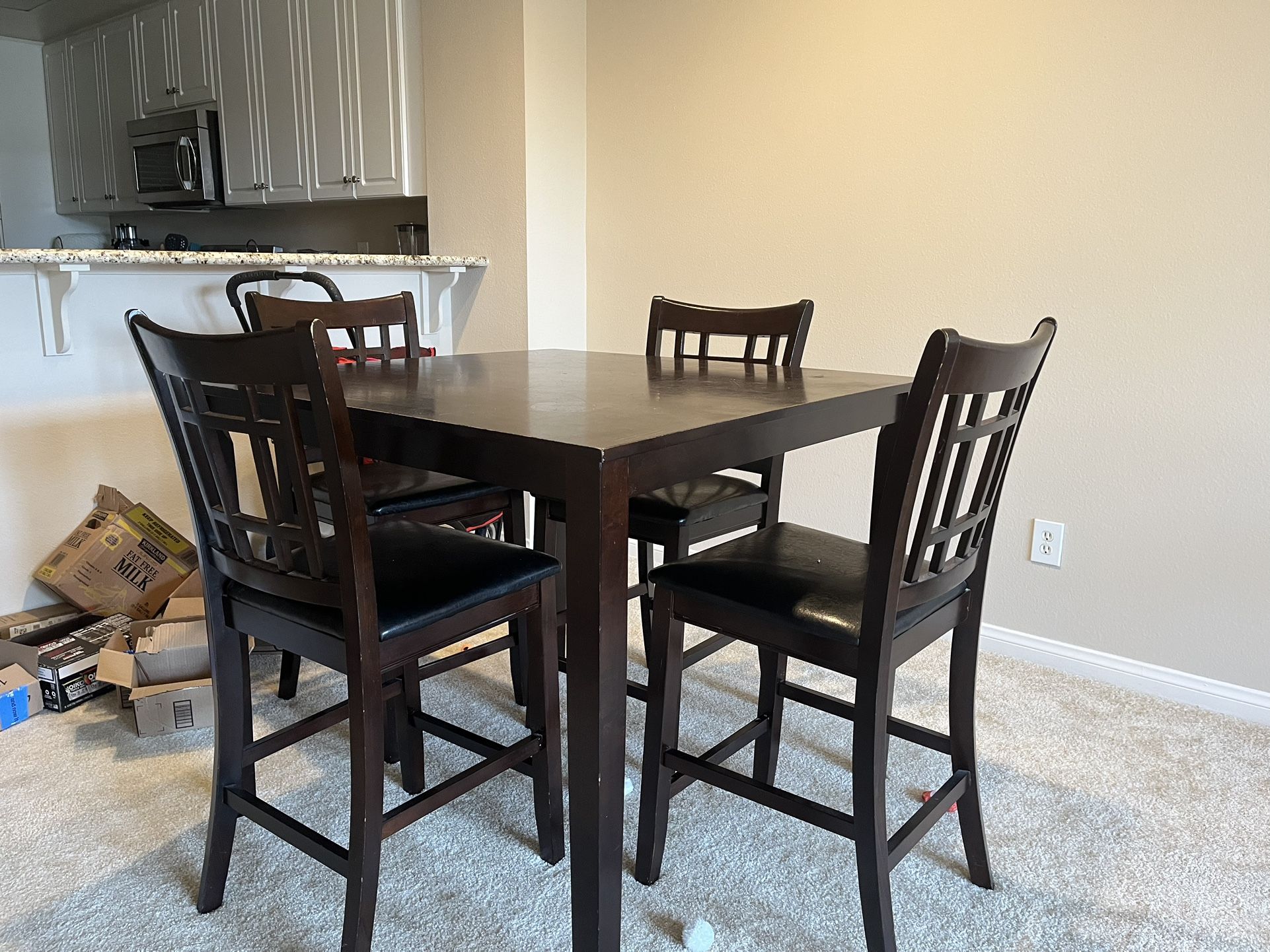 Dining Table & Four Chairs
