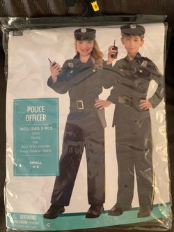 Halloween police officer costume