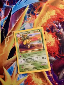 Pokémon TCG Exeggutor Jungle 35/64 card