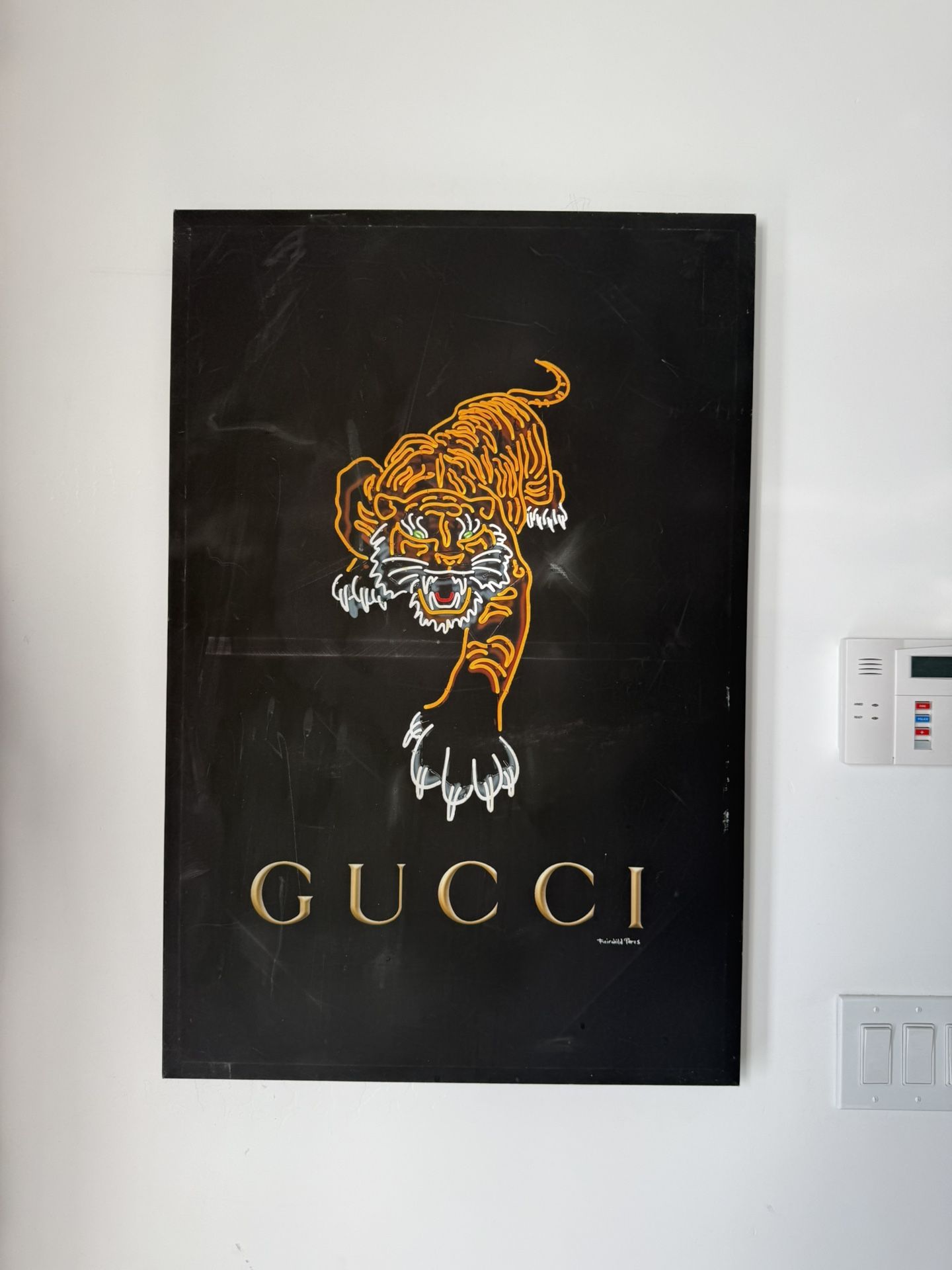 Fairchild Paris " Tiger" canvas wall art print.