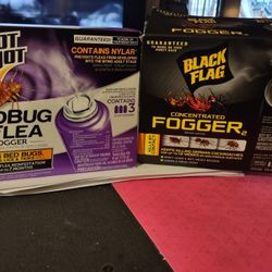 Black Flag & Hot Shot Bug Foggers