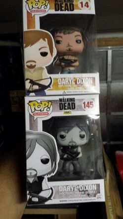 Funko Pops Daryl