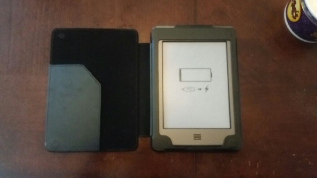 Kindle touch and cover, barely used