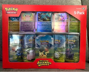 Pokemon TCG Ascended Heroes Mini Tin 5-Pack