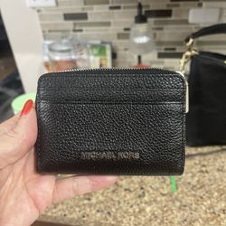 Michael Kors small zip wallet