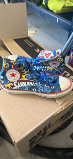 Boys Superman Chucks Collectors Edition