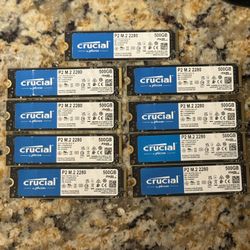 Crucial 500GB SSD 