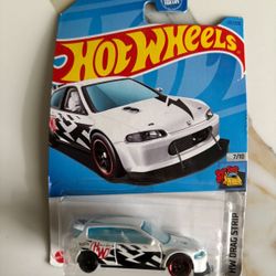 Hot Wheels Custom Honda Civic Hatchback - Bridgestone Real Riders + Protector