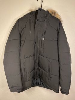 Perry Ellis Fur Puffer