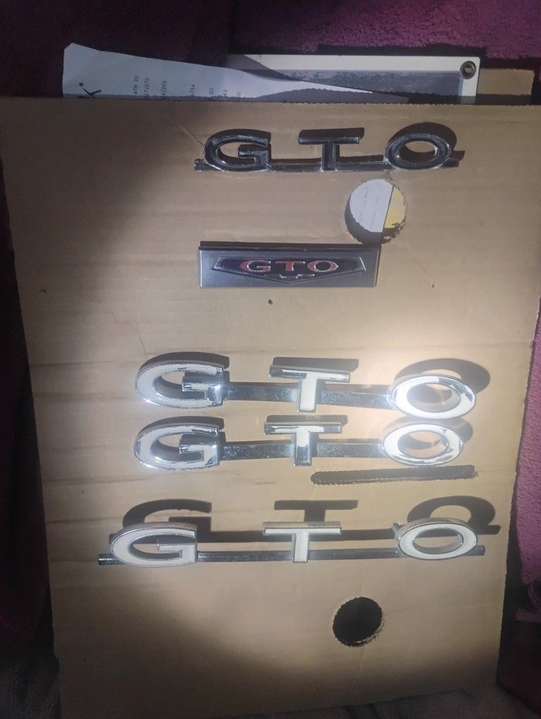 GTO Original Off At 68 GTO Real Ones