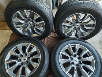 20" CHEVY WHEELS CHARCOAL GRAY