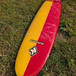 7'2 Surfboard Midlength Funboard Post Wavestorm Rider