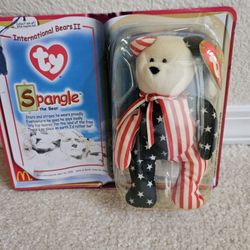 Ty International Bears Collection Spangle Bear 