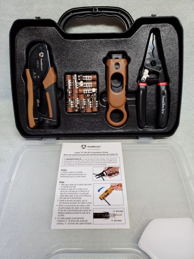 Southwire Kit-C1 cable TV tool kit