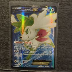 Shaymin EX Pokemon Card