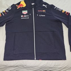 Racing F1 Men's 2022 Team Full Zip Hooded Sweatshirt