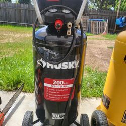 Husky Compressor 27gallon New Open Box Few Scratches 