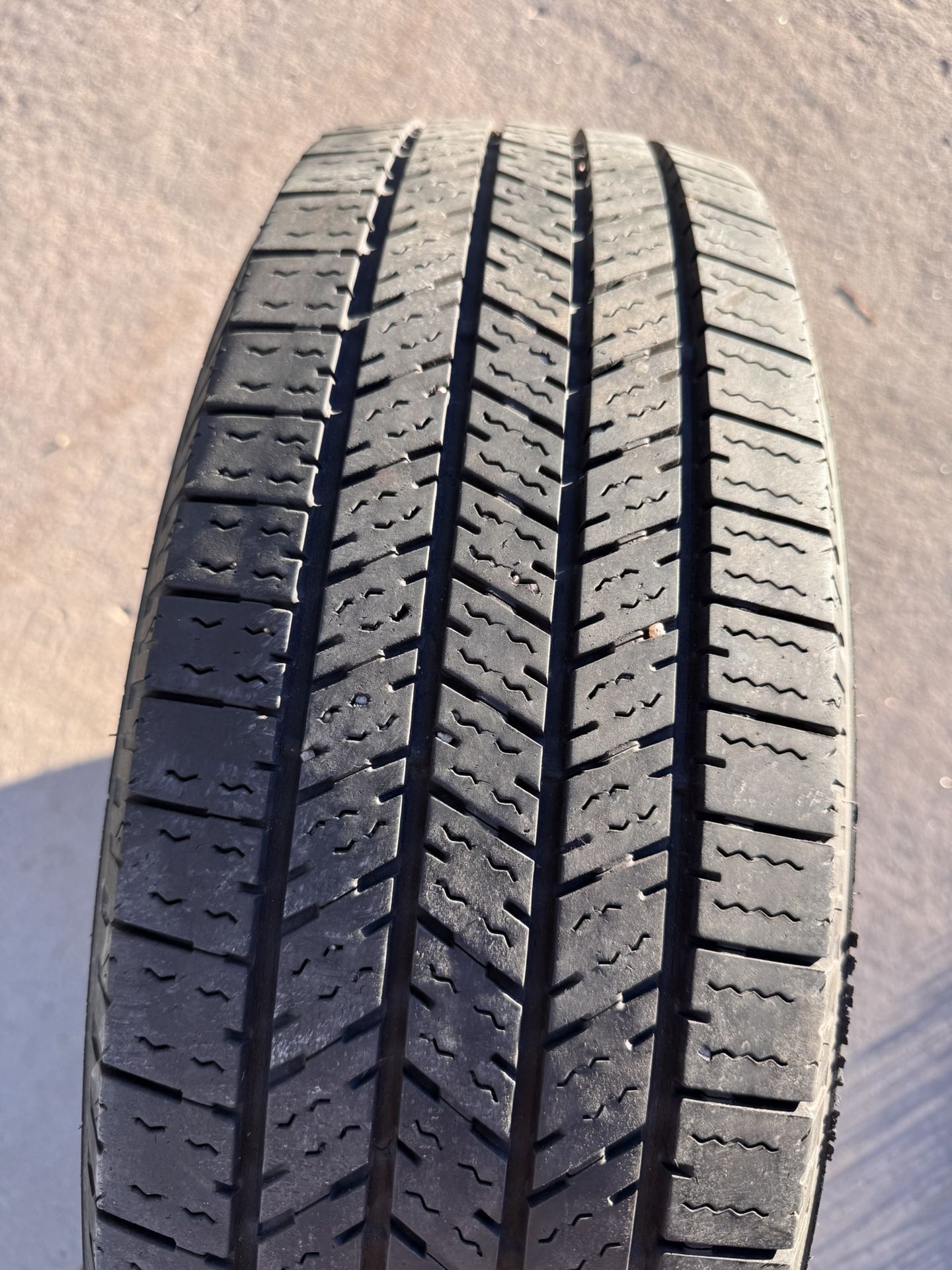Single (1) LT 225 75 16 Firestone Transforce HT2 tire